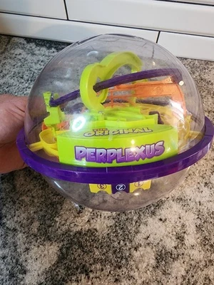 PERPLEXUS THE ORIGINAL 3D Puzzle Ball Maze Game Brain Teaser Toy by Spin Master - Image 1 of 3