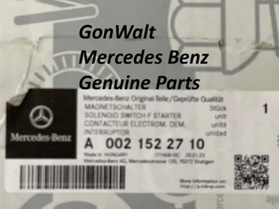 Solenoide de arranque original Mercedes Benz CL63 AMG 2011-2014 0021522710 Foto 1 de 4