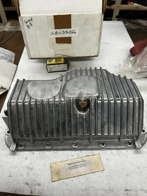 Panela de óleo inferior serve para BMW 318i 1796cc DOHC 16V 1991-1992 CÁRTER INFERIOR 11-31-1-715-266 - Imagem 1 de 4