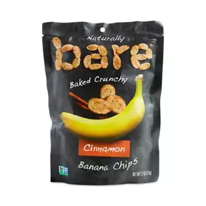 Bare Fruit Banana Chips Cinnamon 2.7 OZ - Picture 1 of 2