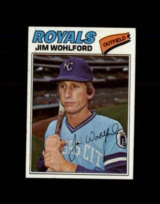 1977 Topps #622 Jim Wohlford NM Near Mint Royals - Image 1 of 2