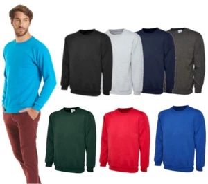  Para Hombres Niños Sudaderas de Lanza Lisas Premium Deportes Jumper Correr Prenda para Sudar  - Imagen 1 de 8