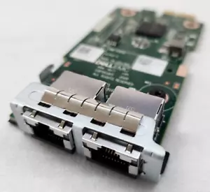 Tarjeta Dell 46H4R BCM5720 2 puertos 1 GbE RJ-45 LOM para PowerEdge R750 R7525 - Imagen 1 de 4