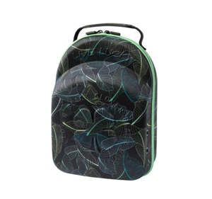 New Black Clover Tropic Print Black/Neon Hat Camo Carry Case - Picture 1 of 1