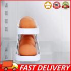 2-poziomowy dozownik jaj lodówki automatyczny przewijany uchwyt na jajka kuchenne (biały)