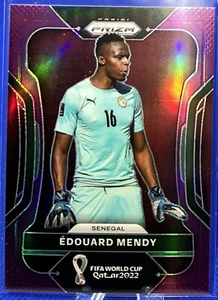 2022 Panini Prizm FIFA World Cup Edouard Mendy Purple /199 Senegal - Picture 1 of 2