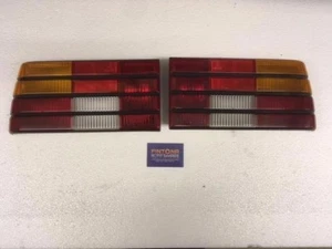 Vauxhall Opel Cavalier J MK2 Ascona C 84-88 LH + RH Rückleuchte Paar schwarz Typ - Bild 1 von 1