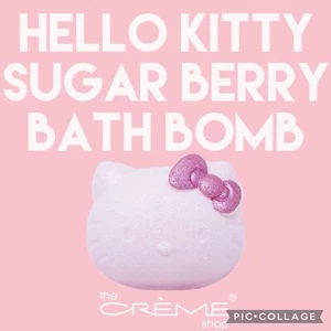 ✨The Crème Shop x Hello Kitty Hello Fizzy! Aromatherapy Bath Bomb Sugar Berry✨ - Picture 1 of 4