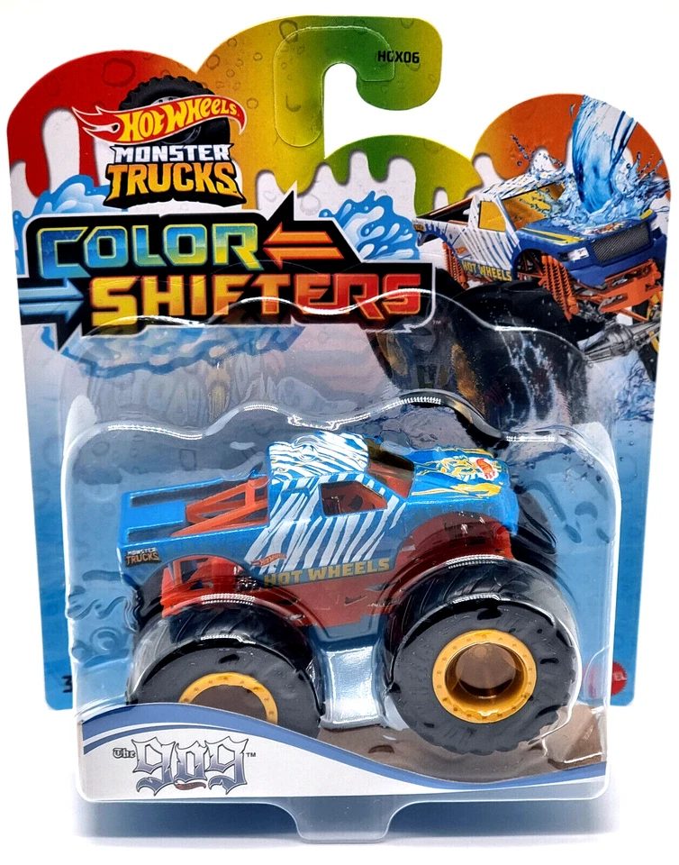 Monster Trucks HGX06 Hot Wheels Color Shifters Car HNW05 The GOG