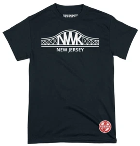 Newark NJ Brick City T-Shirt New Jersey State Graphic Design Unisex Men's Shirt - Picture 1 of 10