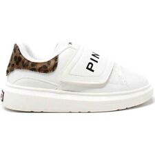 PINKO Sneaker bianca con inserti animalier  (taglie disponibili 36 - 38 )