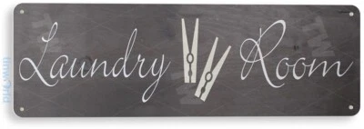TIN SIGN Laundry Room Kitchen Cottage Farm Farmhouse Sign A991 - Image 1 of 3