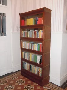 Bücherschrank Vitrine im Globe Wernicke Stil Barrister Bookcase Birke neu - Bild 1 von 12