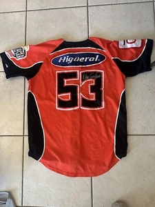 Camiseta deportiva usada de Alfredo Simon firmada de Toros del Este - Imagen 1 de 2