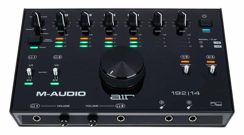 M-Audio AIR 192-14 Scheda Audio 8 Ingressi, 4 Uscite - Immagine 1 di 4