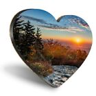 Heart MDF Coasters - Blue Ridge Mountains USA  #3117