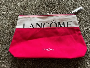 Borsa Lancome per trucco/cosmetici rosa e bianca - Foto 1 di 1