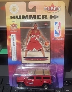 2003-2004 Fleer Collectibles diecast Hummer H2 w/Lebron James Fleer Ultra RC!!! - Picture 1 of 6
