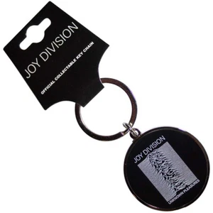 Joy Division Unknown Pleasures Keyring Official Merchandise New - Picture 1 of 2