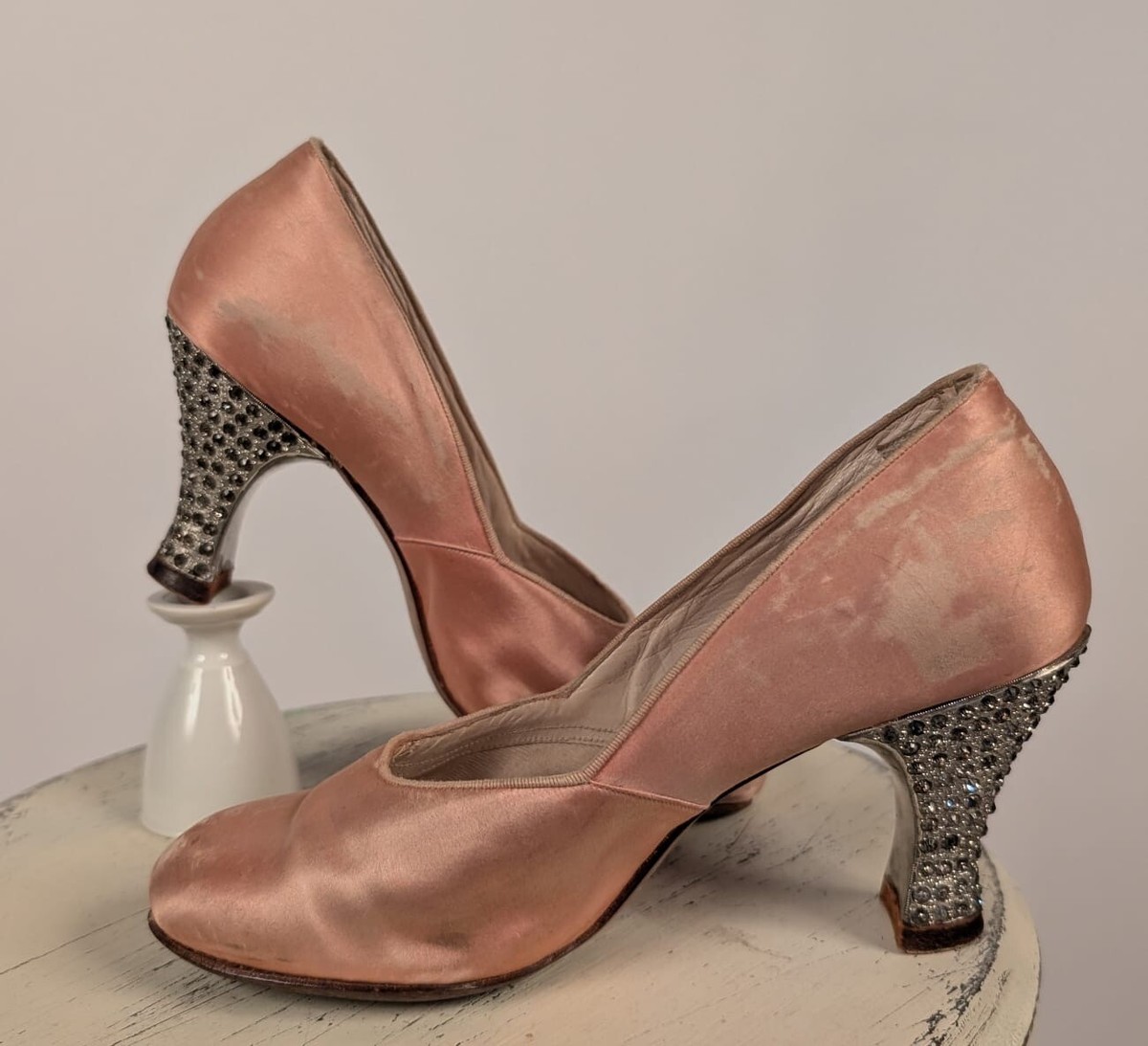 Satin Original Vintage Shoes for Women for sale | eBay Satin Original Vintage Shoes for Women for sale | eBay