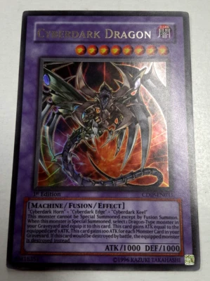 CYBERDARK DRAGON  CDIP-EN035 Ultra Rare 1st Ed NM YUGIOH - Image 1 of 4