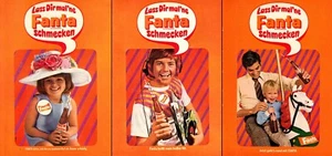 3w50340/ Lot Reklame aus 1969 – Lass Dir mal ´ne FANTA schmecken! - Bild 1 von 4