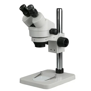 Microscopio estéreo binocular AmScope 7X-45X con soporte de pilar de 14 - Imagen 1 de 4