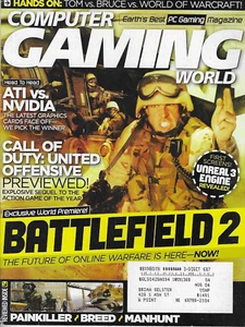 Computer Gaming World Magazine Nov 2005 #256 Huxley Ghost Recon Warfighter - Picture 1 of 2