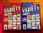 Lot de 2 puzzles Penny Press Master's Variety Volumes 117 & 118