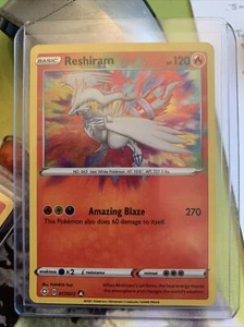 Reshiram 017/072 Increíble Raro Pokémon JCC Destinos Brillantes Casi Como Nuevo - Imagen 1 de 1