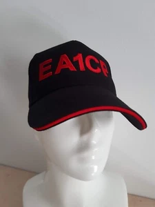Gorra Ham Callsign decorada con bordados NEGRO y ROJO - Imagen 1 de 9