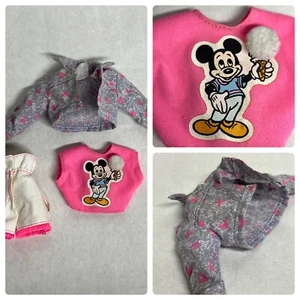1989 Barbie Disney Topolino Mode Personaggi Abito Parziale Giacca Topolino - Foto 1 di 12