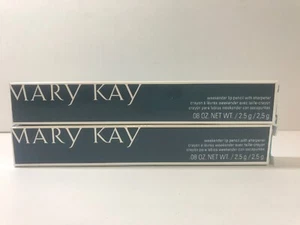 Lote de 2 Lápices Labiales Mary Kay Weekender con Sacapuntas Arena Rosa y Piedra Coral Nuevo en Caja - Imagen 1 de 3