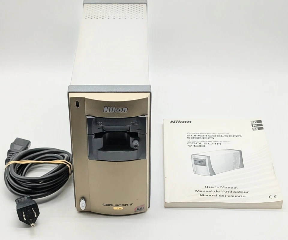 Nikon CoolScan V LS-50 ED  Slide & Film Scanner Tested Working, See Video - Image 1 of 4