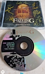 HERE I COME FALLING OH GRAVE, WHERE IS THY VICTORY SIGNED CD - Foto 1 di 2