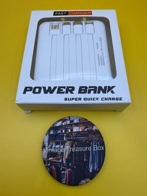 20000 mah Solar Power Bank Portable Charger with LED Torch Fast Charge - Image 1 of 4