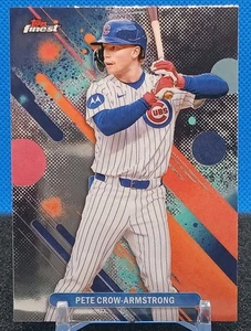 Pete Crow-Armstrong 2025 Topps Finest #47 Common Chicago Cubs  - Picture 1 of 9
