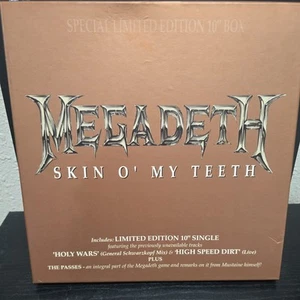 Megadeth Skin O My Teeth 10 Complete Box Set Viny Capitol 1992 limited edition - Picture 1 of 4