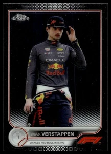 2022 Topps Chrome Formula 1 #2a Max Verstappen - Picture 1 of 2