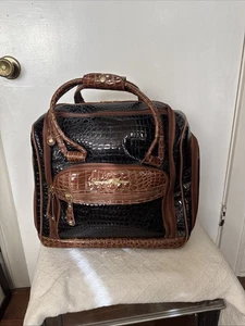 SAMANTHA BRIWN UNDERSEATER CARRY ON SUITCASE 16"x14"x8" USED TWICE - Picture 1 of 11