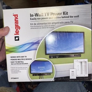 Legrand CPT306W-V1 2-Gang White New/Old Work Rectangular Interior Elec Box New - Picture 1 of 1