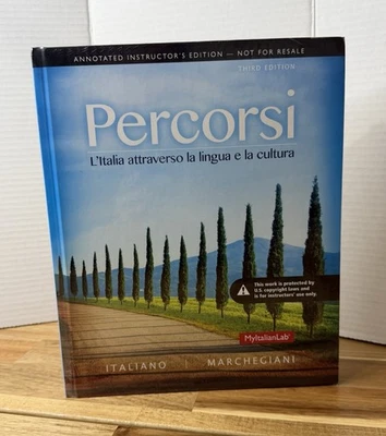 Percorsi: L'Italia attraverso la lingua e la Cultura Instructors Edtion - Image 1 of 4