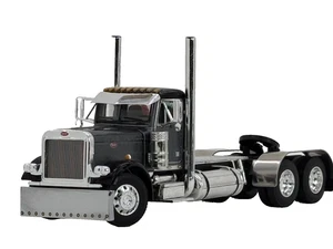 1/64 DCP GUN METAL/BLACK PETERBILT 379 DAY CAB - Picture 1 of 5