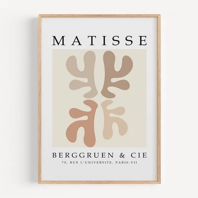 Matisse Retro Vintage Museum Art Poster Print A80_ - Image 1 of 4