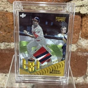 1996 Pinnacle Hardball Heroes Starburst #180 Eddie Murray A10 Jersey Fusion /5 - Bild 1 von 4