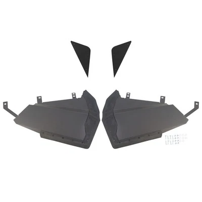Kimpex Lower Half Doors with Slammer Kit Black For POLARIS RZR 900 1000 XP 1000 - Image 1 of 3