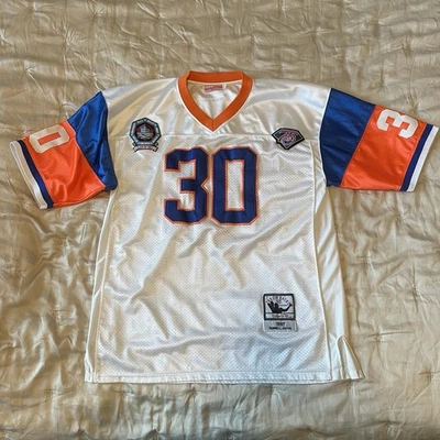 Футболка Broncos Terrell Davis MitchellNess Hall of Fame NFL 75-я годовщина размер 54 - Изображение 1 из 4