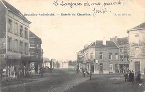 Belgique - ANDERLECHT (Brux.-Cap.) Entrée du cimetière - Brasserie du Cycgne - A - Picture 1 of 2