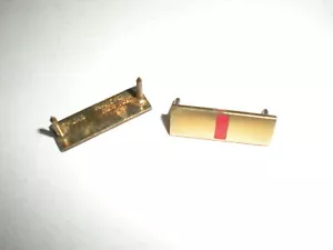 CUELLO DE OFICIAL DE LA ORDEN DE LA SEGUNDA GUERRA MUNDIAL USMC - 1 PAR - ESCASO - Imagen 1 de 1