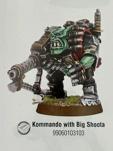 Warhammer 40K Classic METAL Ork Kommando Big Shoota BRAND NEW SEALED Orks OOP B - Picture 1 of 3